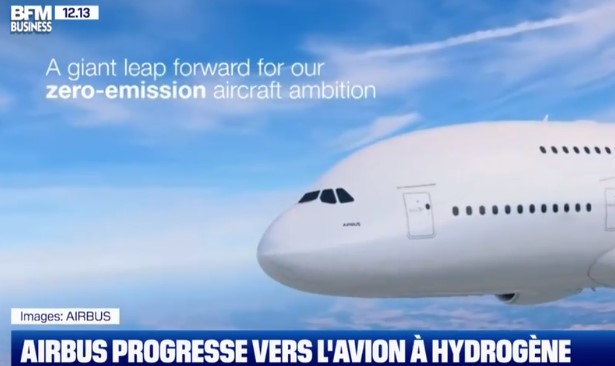 AIRBUS fait voler un A380 grâce à de l'huile de cuisson usagée