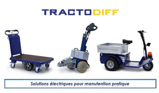 TRACTODIFF - Solutions électriques pour manutention pratique