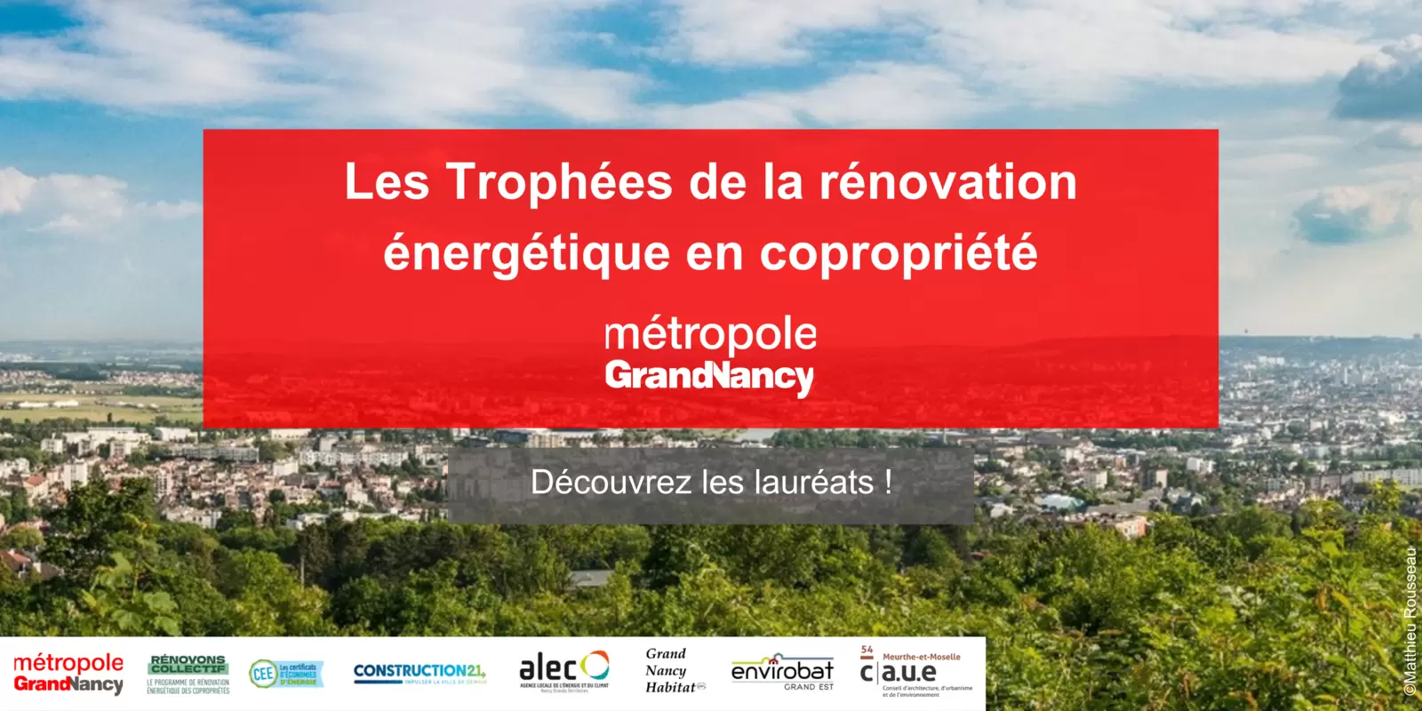 Découvrez les lauréats des Trophées de la rénovation énergétique en copropriété du Grand Nancy
