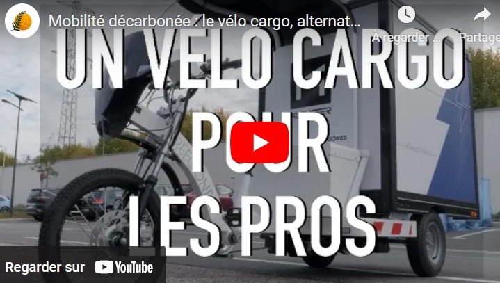Mobilité décarbonée : le vélo cargo, alternative crédible au véhicule utilitaire