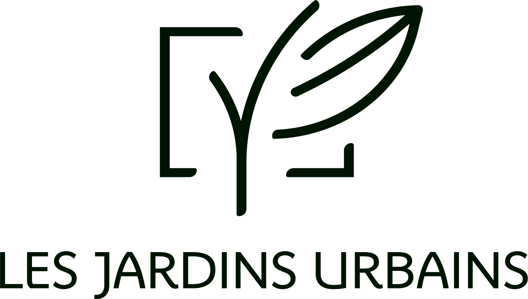 Logo : Les Jardins Urbains, l'agence de végétalisation urbaine locale et écoresponsable